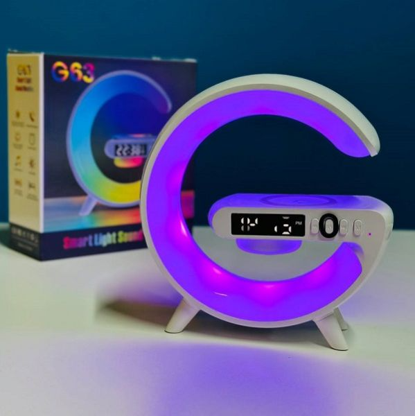 G63 Atmosphere RGB Light Bluetooth Speaker With Wireless Charging